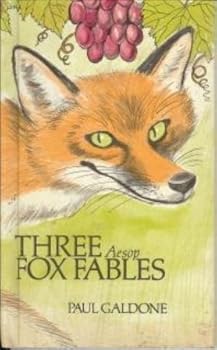 Hardcover THREE Aesop FOX FABLES Book