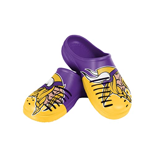 Image of FOCO Men's NFL Team Logo Garden Water Sandals Shoes Slipper Clogs
