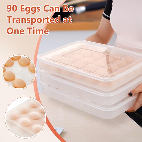 Plateau de rangement transparent pour œufs : protégez et décorez vos œufs de Pâques - 5