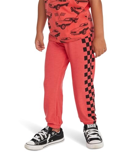 CHASER Boy's Racer Pants (Toddler/Little Kids) Flame 2T Toddler