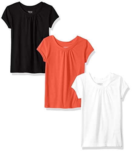 French Toast Girls' Short Sleeve Crewneck Tee Bundle