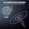 Neewer 3.5mm TRS Omnidirectional Condenser Microphone, Mic for Interviews and Content Creators, Compatible with DJI Wireless Mic Transmitters Compatible with Rode Wireless GO II 2 CM28, CM7 #1