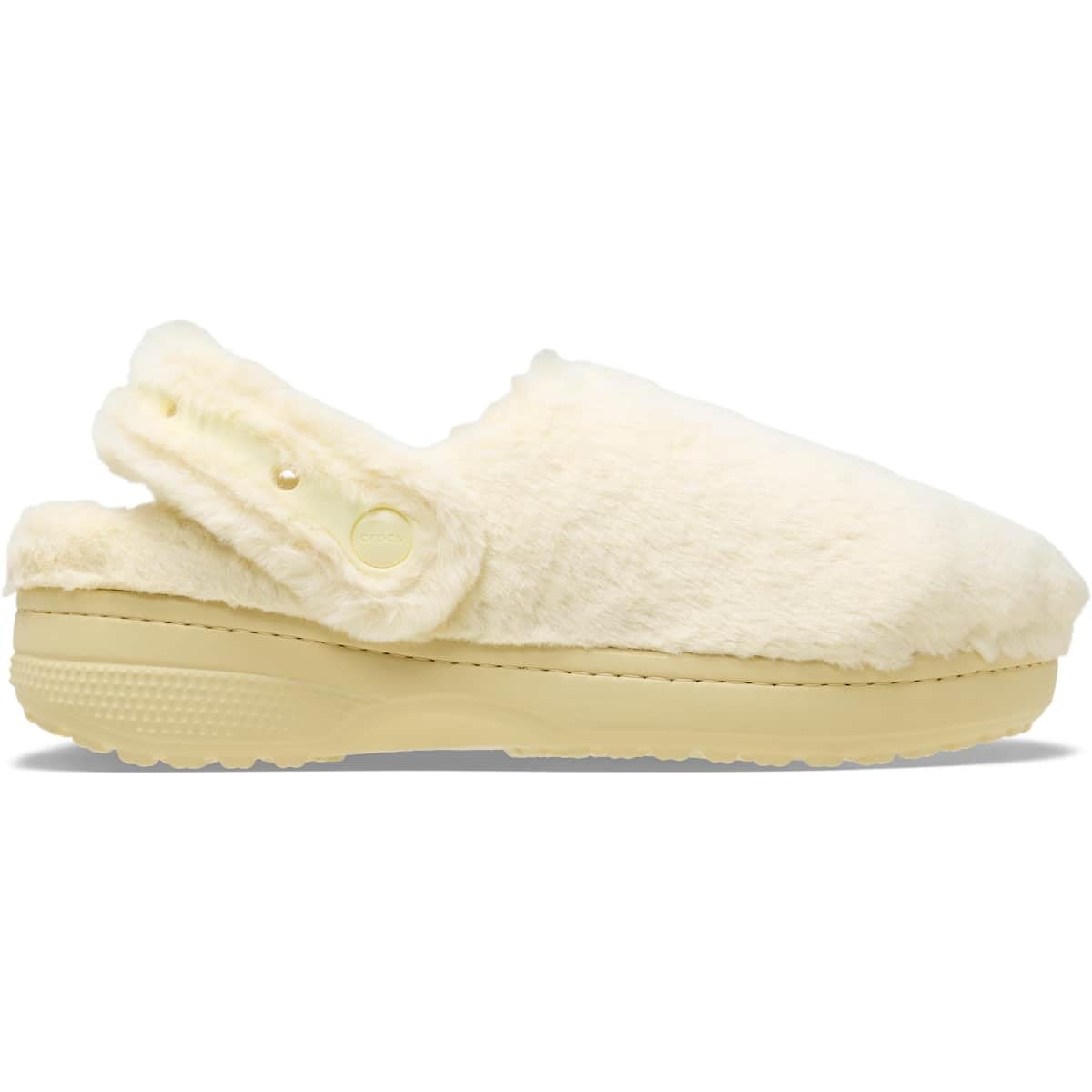 Crocs Women's Classic Unfurgettable Clogs Vanilla - Men's Uk 7 / Uk 8