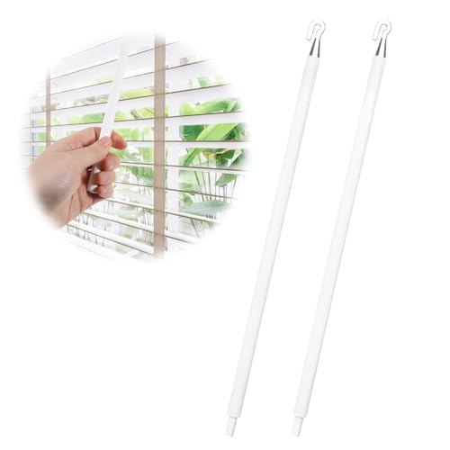2 Pcs 24 Inch Blind Wand Replacement Blind Sticks to Open Blinds