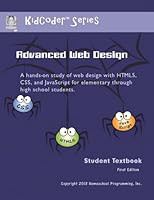 KidCoder: Advanced Web Design 0988703335 Book Cover