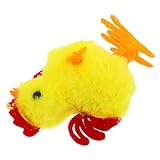 Charmant et réaliste : fabriqué à de matériau en peluche, ce poulet sauteur à remonter a un design réaliste que les adoreront, , jouets de poulet pour poulets