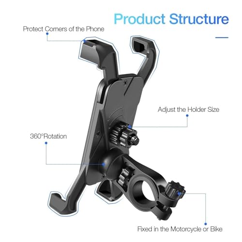 Support smartphone réglable pour vos sorties vélo et trajets moto