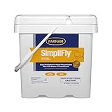 Farnam SimpliFly Feed Through Fly Control Daily Supplement for Horses, 10 lb, EPA Approved Palatable Pellets...