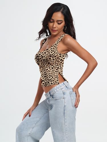 Image of Trendy Queen Women's Printed Straight Mandarin Neck Shirt for Women's | Tops for Woman Shirts | Shirt for Women Stylish Western (SD778 S)