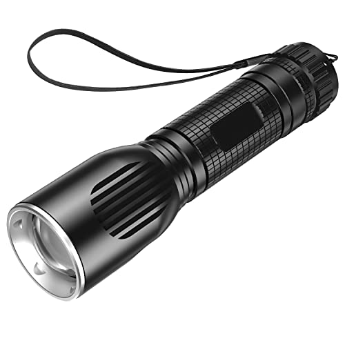 Linterna LED linterna recargable linterna potente 1200 lúmenes Cover
