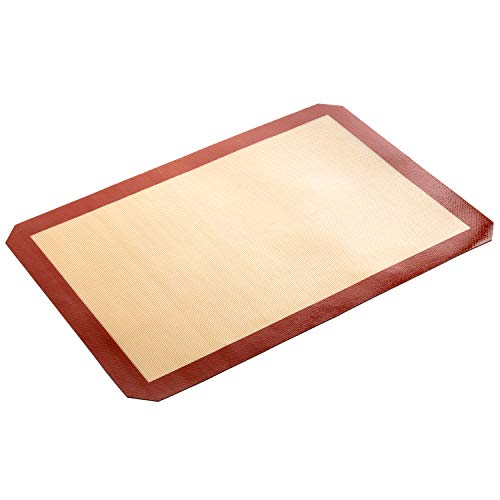 Tapis de cuisson en silicone | Taille 40 x 30 cm | Sans BPA | Antidérapant/Antiadhésif | Produit écologique | Gadget de cuisine