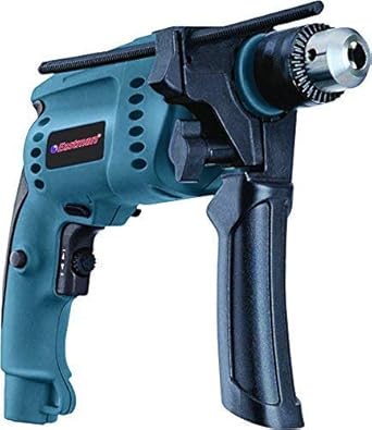 Eastman Impact Drill, Drill Capacity 13 Mm, 600 Watt, 2800 Rpm, Professional Machine (Blue),Corded Electric, Variable Speed Control With Forward And Reverse Mode - EID-013