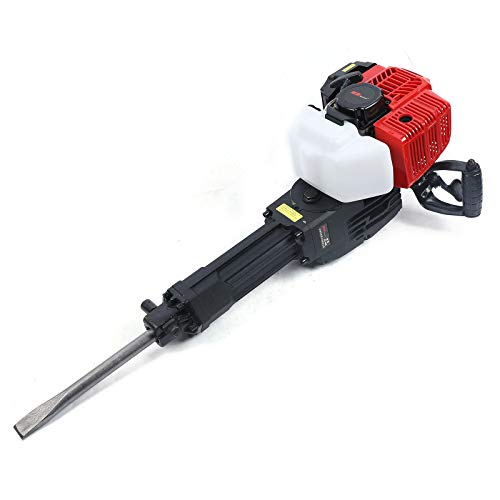 52CC 2-Takt Benzin Abbruchhammer 44mm Einzylinder Meißelhammer Schlaghammer Stemmhammer Demolition Hammer – Bild 3