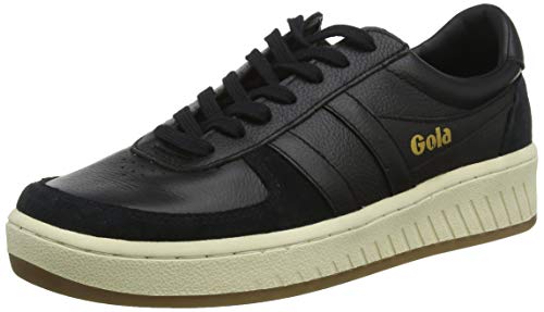 Gola Classics Grandslam Hombre Zapatillas Deportivas Correr Negro/Negro/Blanco Roto 41 EUR Cover