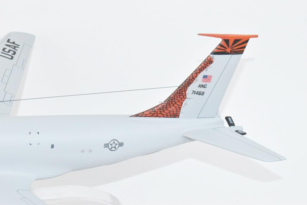 161st ARW Arizona ANG 2023, KC-135R 18-inch Mahogany Model