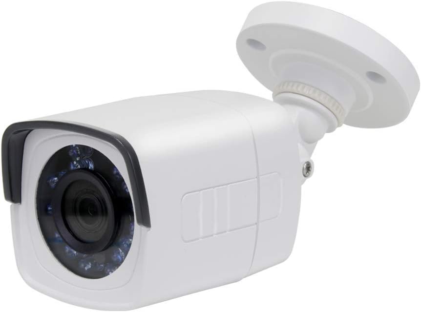 LEFTEK 720P HD TVI Bullet CCTV Camera IP66 Waterproof Outdoor Security Camera with 20M Night Vision
