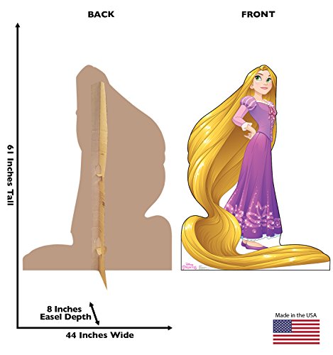 Image of Cardboard People Rapunzel Life Size Cardboard Cutout Standup - Disney Princess Friendship Adventures