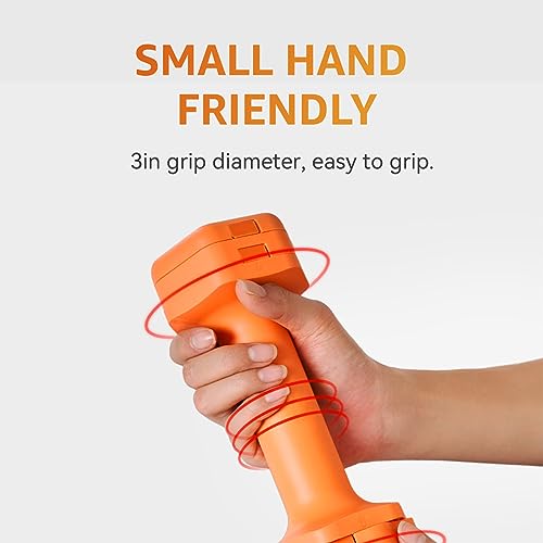 Fiar Adjustable Weight Dumbbells Set- A Pair 4Lb 6Lb 8Lb 10Lb (2-5Lb Each) Free Weights Set For Home Gym Equipment Workouts Strength Training For Women, Men,Teens 3 Colors (Orange) #TOP2