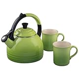 Le Creuset Peruh Kettle and Mug set, palm