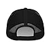 RIVEMUG NG Retired Porn Star Curved Bill Trucker Hat Mid Crown Adjustable Funny Cap Black