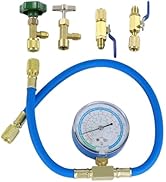 Amazon.co.jp: R1234yf R134a マニホールドゲージセット 4バルブ