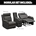 Thomas Payne Signature Heritage Series McCoy RV Theater Seating Recliner Set with 10