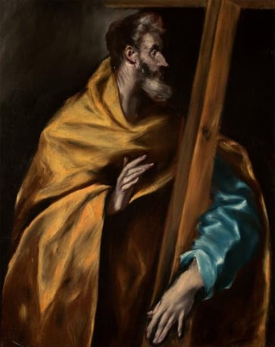 Poster affiche décorative graffiti art mural El Greco 60x90cm salon moderne