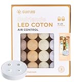➤【💡INTENSITÉ VARIABLE】- 4 niveaux d'intensité (100% 75% 50% 25% - OFF) - Veilleuse 2 heures sur l'intensité voulue - Sauvegarde d'intensité - Longueur totale : 3,2 mètres (1,6 mètre de boules) - Éclairage intense et projections lumineuses inédites