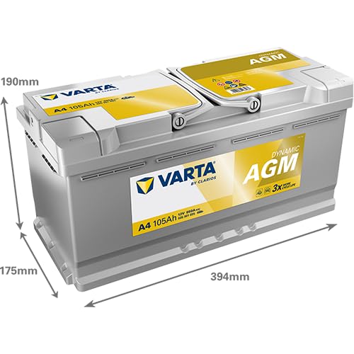 Amazon | ドイツ製 VARTA バッテリー 605-901-095 A4 (旧品番 H15 