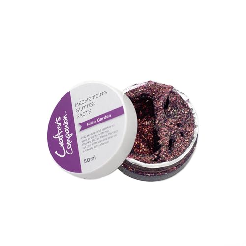 Image of Crafter’s Companion - Mesmerising Glitter Paste - Rose Garden