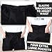 Jeere 3 Pack Classic Men's Chef Pants with 4 Pocket Chef Cargo Pant for Restaurant Kitchen (Black,XL)