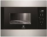 Electrolux EMS26004OX Integrado 26L 1300W Acero inoxidable - Microondas (Integrado, 26 L, 1300 W, Botones, Giratorio, Acero inoxidable, Apertura por empuje)