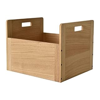 KIRIGEN Boîte de rangement en bois pour disques vinyles Boîte de rangement en bois pour disques vinyles pouvant contenir… - Les Beatles, Paul McCartney, John Lennon, RIngo Starr, George Harrison