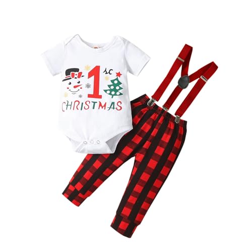 Image of Highnesson-ww Baby Boy Funny First Birthday Clothes Infant Clothes Bow Tie Dinosaur Themed Romper Pants Set Suspenders