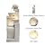 42.52" Outdoor Garden Water Fountain with Lights 4 Tiers Cascading Large Waterfall Floor Standing Fountain for Patio, Backyard, Deck, Porch and Home Art Decor
