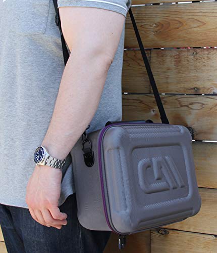 Casematix Carrying Case Compatible With Meeting Owl Pro And Owl Camera 360 Video Conference Room Accessories #TOP1