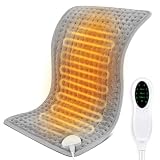 Almohadilla Térmica, Compresa Caliente Electrica con Apagado Automático, Manta Termica de Calor Rápido con Ajustes de...