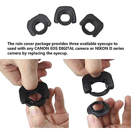 Professional Dslr Camera Rain Cover Raincoat Gear Extra Large Sleeve Dust Proof Protection For Canon Eos 7D 6D 5Ds 5Dsr 5Dm4 5Dm3 5D 1Dx 1Ds 1D Mark Iv Iii Ii Nikon D5 D6 Df D850 D810A D810 D780 D750 #TOP2