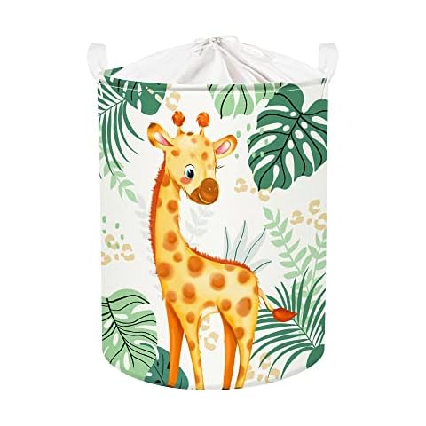 Clastyle 45L Giraffe Baby Laundry Basket Cover