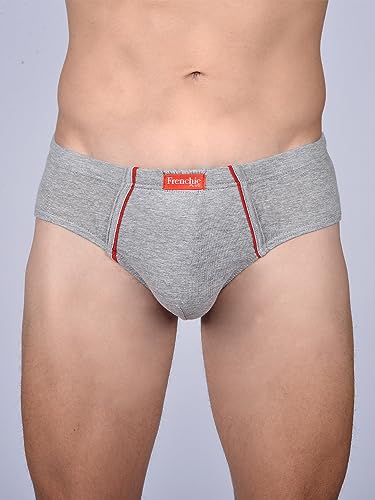 Image of Frenchie VIP Plus Colour 100% Cotton Brief with Inner Elastic Waistband Briefs Combo for Mens Assorted