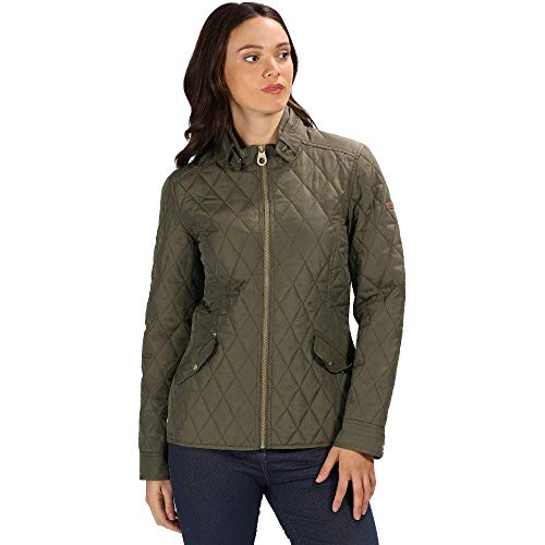 Preisvergleich Produktbild Regatta Cressida gesteppte, wasserabweisende, isolierte Jacke für Damen 44 Traubenblatt