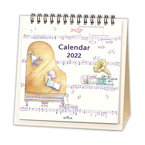 日本ホールマーク 2022年 カレンダー 卓上 音楽のある生活 790769