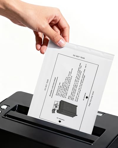 12 Blatt Ölpapier für Aktenvernichter – Pflegekit & Reinigungsset, inkl. Ölblätter & Öl, kompatibel mit Aktenvernichter Aufsatz, Wartung Aller Geräte