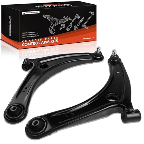 A-Premium 2 x Front Lower Control Arm, with Ball Joint & Bushing, Compatible with Mitsubishi Outlander 2007-2014, Outlander Sport 2011-2017, Lancer 2008-2017, RVR 2011-2017