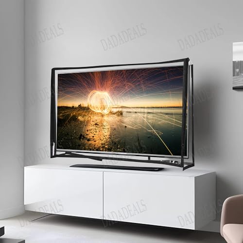 Image of Premium 43 Inch Smart LED TV Cover - Waterproof & Dustproof, PVC Protective TV Cover