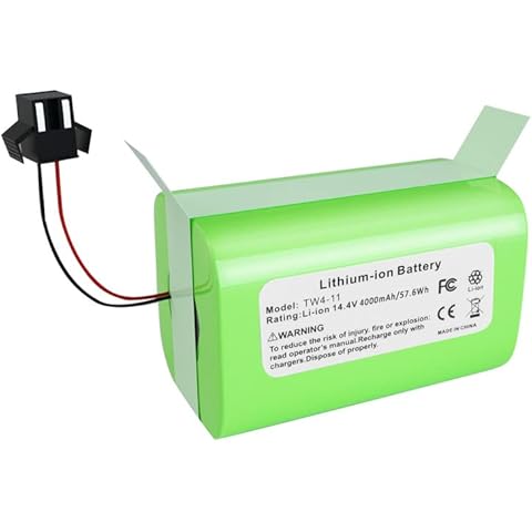 Fancy Buying 14.4V 4000mAh Replacement Battery for Shark RV750, RV720, RV700, Ecovacs Deebot N79 N79S DN622 & Eufy RoboVac 11, 11S, 11S MAX, 12, 15C, 15C MAX, 15T, 30, 30C, 30 MAX, 25C, 35C Cover