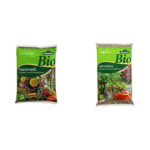 Dehner Bio Hornmehl, für Balkon- und Gartenpflanzen, 5 kg Cover