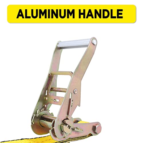 Image of 3-Point Car Hauler Straps for Truck /UTV /ATV /Wheel Securing