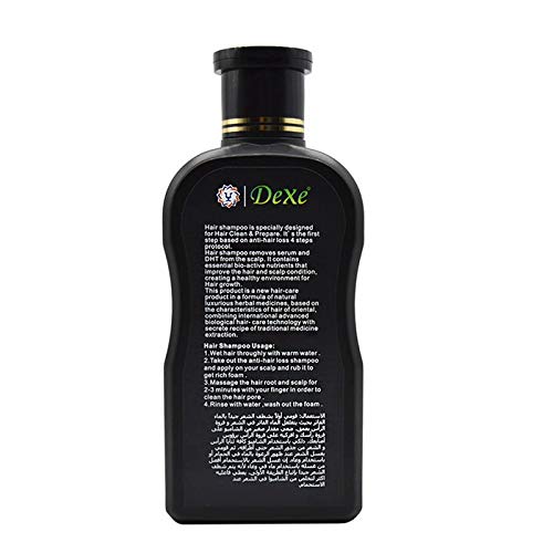 Dexe 200mL Anti-Hair Loss Shampoo – Herbal & Organic For All Hair Types – Oil-Control Growth - View #2