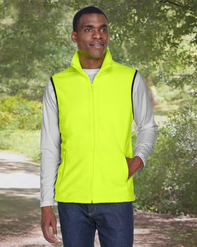 Adult 8 oz. Fleece Vest M SAFETY YELLOW4